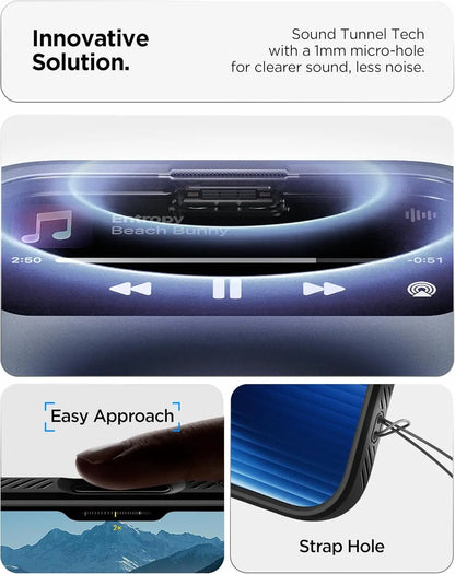 Apple iPhone 17 Pro Max Liquid Air Case by Spigen – ACS10265 – Black