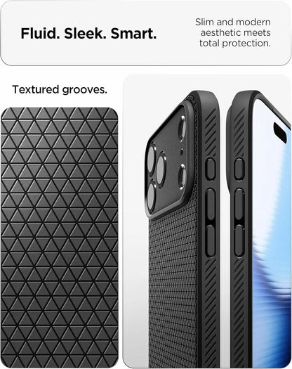 Apple iPhone 17 Pro Max Liquid Air Case by Spigen – ACS10265 – Black